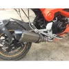 Motorcycle Exhaust For Honda MSX125 MSX125SF M3 2012-2015 CBR150 CB150R Front Middle Link Pipe Escape Moto Down Pipe Muffler