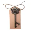 100 sztuk Butterfly Metal Key Piwo Otwieracz do butelek Wino Brelok Party Wedding Favors Vintage Kuchnia Antyczne Prezenty Dla Gości