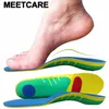 1pair Unisex Nylon sapatos almofada absorvente absorção de choque Correção Pés alívio da dor Saúde de apoio de assistência Spur palmilha ortopédica
