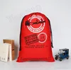 Sacos de Natal Grande Orgânica Pesada Bolsa De Lona Santa Saco Drawstring Bagwith Renas Santas Claus Sackd BagsPara Kid 36styles