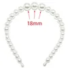 Nieuwe Extreme Luxe Haar Hoop Klassieke Ontwerp Volledige Faux Pearls Multi Style Optionele Mooie Slanke Hoofdband