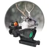 Trijicon ACOG 4X32 Réel Fibre Optique Red Dot Illuminé Chevron Verre Gravé Réticule Tactique Optique Portée Chasse Optique Sight