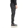 Pantalon Hommes Haute Qualité Jogger Tactical Cargo Pantalons en coton Camo Style Style Armée Black Multi-poche Zipper1
