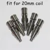 Universal Domeless 6 i 1 Titanium Nails 10mm 14mm 18mm Joint Male Female GR2 Domeless Nail Glass Bongs Water Pipes Dab Rigs6679238