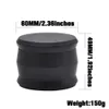 HORNET Drum Style Metal Grinder 60MM 4 Pieces Aircraft Aluminum Tobacco Herb Grinder Handle Spice Miller