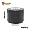 Honeypuff Classic Tobacco Grinder a 4 strati con lame da taglio 68mm Alluminio brevettato Grinder per frantoio fai-da-te Accessorio per fumatori