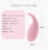 Mini Cute Dolphin 10 Speed ​​Bullet Vibrator Body Massager Vattentät G-Spot Vibrator Vibrerande ägg Pocket Sexleksaker för kvinnor