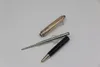Toppklass Bollpoint Pen Up Rose Gold Carving Metal Rose Gold Trim Down Black Harts med serienummer Stationära förnödenheter9832277