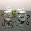 The five layer with acrylic lamp glass water bottle ,Wholesale Bongs Oil Burner Pipes Water Pipes Glass Pipe Oil Rigs Smoking Free Shipping