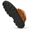 winterlaarzen heren echt leer enkel top kwaliteit warme sneeuw mode laars chaussure homme