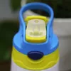 Сублимация Sippy Cup 12oz 350 мл чистые детские бутылки милая двойная стенка из нержавеющей стали тумблер воды кружки навалом для малышей для детей