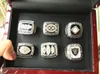 3Pcs Miami 1972 1973 1984 Dolphin s American Football Team Champions Championship Ring Set With Wooden Box Souvenir Men Fan Gift 2020