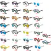 30 kolorów Klasyczne kobiety mężczyźni przeciwsłoneczne okulary na świeżym powietrzu