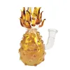 verre de fruits bong ananas dab rig bongs d'eau 7 8 pouces 14mm joint narguilés pour fumer accessoires aléatoire