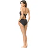 Dwuczęściowe garnitury damskie kantar jeden kawałek Monokini Swimsuit Hollow Out Swimwear Kąpiel S-XL Sexy Kobiety 2021 Powrót Swimsuit1
