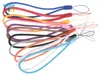500pcs / серия длина 18см круглый нейлон запястье рук сотовый телефон мобильный цепи ремни брелок камеры USB MP4 Шарм Шнуры DIY веревочка талреп