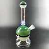 Unique Ball Glass Water Bongs Hookahs Colorful 10.2 Inches Dap Rig for Smoking Accessories