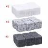 Hot sales 6 pcs/Bag natural whiskey stones frozen stones ice wine stone Bar ware Supplies Kitchen Bar tools T9I00468