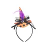 Holiday Party Pumpkin Witch Cappello Halloween Accessori per capelli teschi Accessori per bambini adulti Atmosfera per esibizione Cappello party Christm1229425