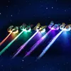 600pcs Livraison gratuite papillon LED fibre optique Lumières haut tresses clip clignotant cheveux flash Barrettes Fournitures de Noël Party