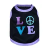 New Pet Dog Cat Vest roupa pequeno Xs macio do revestimento do revestimento shirt do verão do fato da roupa dos desenhos animados t Jumpsuit Outfit Pet Supply DHL barato