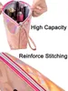 Kuddeform Vattentät Laser Kosmetisk väska Kvinnor Neceser Make Up Bag Rainbow Pouch Tvätta Toalettsaker Bag Travel Organizer Case