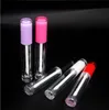 Novos Cosméticos Lip Gloss Embalagem Recipientes Redondos Lip Lip Garrafas Rosa Vermelho Roxo LipGloss Tubos Esvaziadores Bordo Lip Tubo Garrafa SN4497