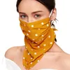 Masks Butterfly Flower Printed Ribbon Scarve Printing Sunscreen Ice Silk Mask Multi Color Washable Gauze Mask Dustpoof Mouth Cover LSK594