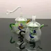 Glass Pipes Smoking Manufacture Hand-blown hookah Classic Teapot Glass Water Smoke Bottle pipe