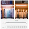 Smart Body Wireless LED Sensor Night Light PIR Magnetic Infrared Motion LED Lamp Hand Sweep Wall Lamp For Cabinet Stairs Ward