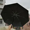 Classic Umbrellas 3 Fold Full-automatic Flower Umbrella patio Parasol with Gift Box for VIP Client295B