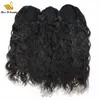 الموجة الطبيعية متموجة الشعر البشري مقطع ذيل حصان في امتدادات dyablecalor naturalcolor الرباط REMYHAIR2514828