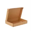 100PCS lot Custom Corrugated cardboard mailer boxes Brown boxes with rose red Corrugated cardboard 3080