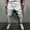 Casual Men Solid Color Harem Pants Hip Hop Sports Ankle-Tied Trousers Pants Hip Hop Sports Ankle-Tied Trousers