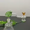 Pfeife Mini Shisha Glasbongs Bunte Metallform Der neue farbige Froschtrichter hat eine gute Filtrationsleistung