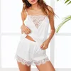 Women Pajama Sets Lace Patchwork Sleepwear Ladies Sexy Lingerie Vest Shorts Nightwear Suit Female Erotic Underwear 0507218065004