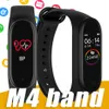 Neue M4 Smart Armband Fitness Tracker Herzfrequenz Monitor IP67 Wasserdichte Smart Uhr Für Universial Android Telefon mit Einzelhandel Box