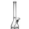 Hookahs 9mm Beaker Glass Bong 13.77 inches thick elephant Joint water pipe with 14/18 downstem 14mm bowl