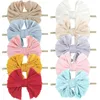 INS lace baby headbands soft nylon newborn headbands bows girls designer headbands Infant designer headband baby girl hair accessories