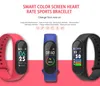 Bransoletka M4 Smart Bandband Wodoodporna sportowa aktywność Fitness Tracker Tor częstotliwość serca