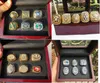 6 stuks Team Champions Kampioenschap Ring Set Met Houten Doos Souvenir Mannen Fan Gift 2020