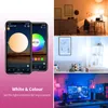 Smart Light Bulbs with Remote 7W E27 800LM LED Color Changing Lights Bulb WiFi Bluetooth 5.0 Warm to Cool White Dimmable RGB Home Lighting Work with Alexa