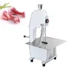 Banda de osso de carne comercial em aço inoxidável Saw Machine de corte elétrico Ze Meat Fish Cutter With2 Blade1414274