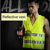 Vests Reflective Stripe Traffic Vests High Visibility safety Vest Sanitation Worker Wear Reflective Vest Police Working Clothing LSK294