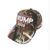 President Donald Trump Baseball Cap Hoeden Camouflage VS vlag caps voetbal verstelbare mode outdoor sport caps 3D borduurwerk snapback