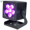Outdoor Wasserdicht 6X18W RGBAW UV Batteriebetriebene Akku-LED-Bühne Par-Licht DJ Smart LED UPLIGHT