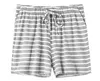 Ny Ankomst Kvinnor Stripe Shorts Sport Running Fritid Yoga Training Pajama Team Beach Byxor Elastiska Midja Byxor Storlek S-XL