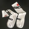 Nouveaux chaussettes de cyclisme hommes sports de plein air noir blanc respirant chaussettes de vélo de route