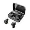 Redução de Ruído Preto 9D M16 Tws fone de ouvido sem fio à prova d'água Earbuds Música Bluetooth 5.0 Headset para Smartphone