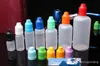 New arrival flat soft ldpe 10ml plastic dropper Empty bottle whole containers and child proof cap 10 ml plastic made in253A